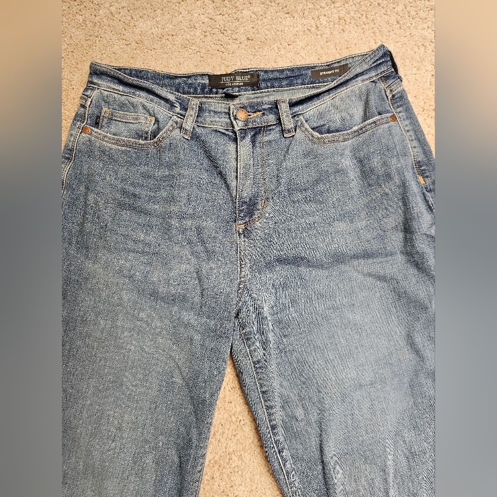 Judy Blue High Waist Straight Jeans - JB8602MD - Size 28 - Picture 4 of 10